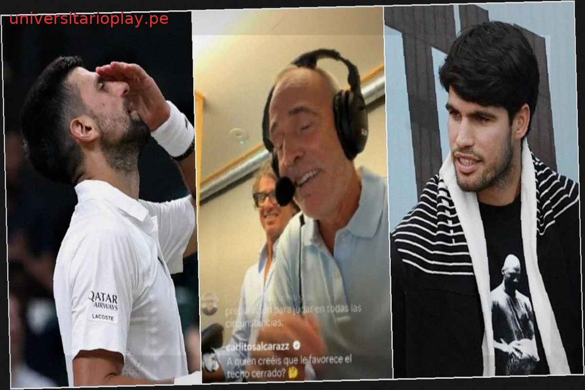 Alcaraz comenta el partido de Djokovic en Wimbledon