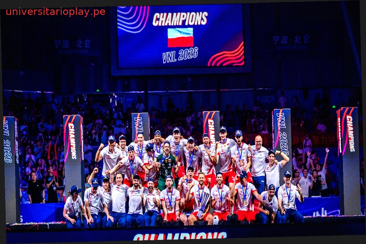 VNL: Polonia se corona campeona