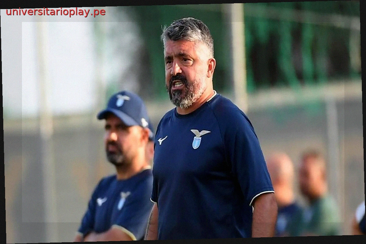 Gattuso: "La Lazio va por buen camino. ¿Ausencia de aficionados? No debemos buscar excusas"