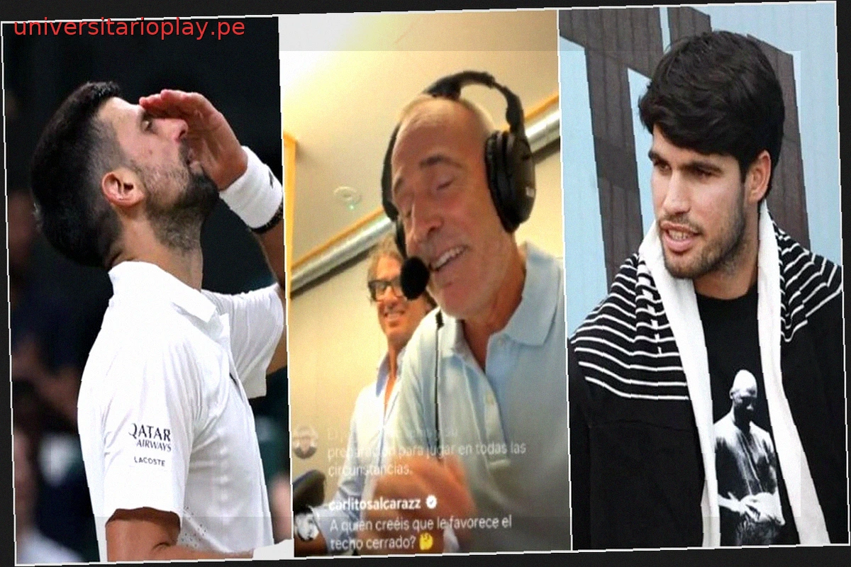Alcaraz reacciona a Djokovic en Wimbledon