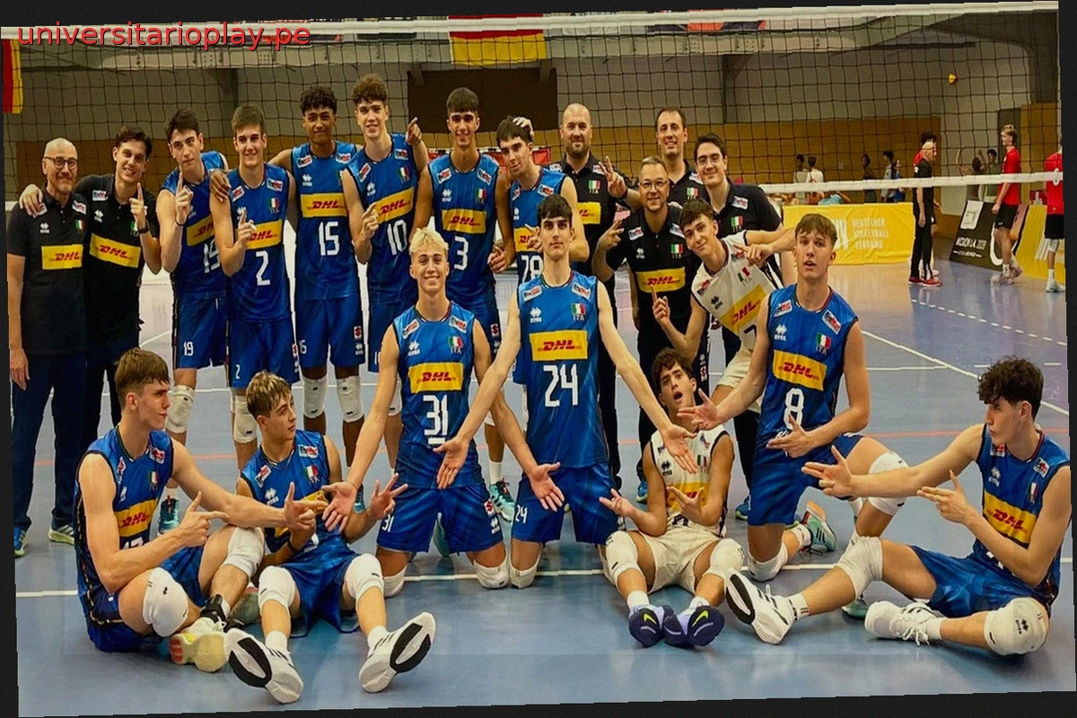 La Sub-20 de Voleibol de Italia Debuta con Victoria Ante Suiza
