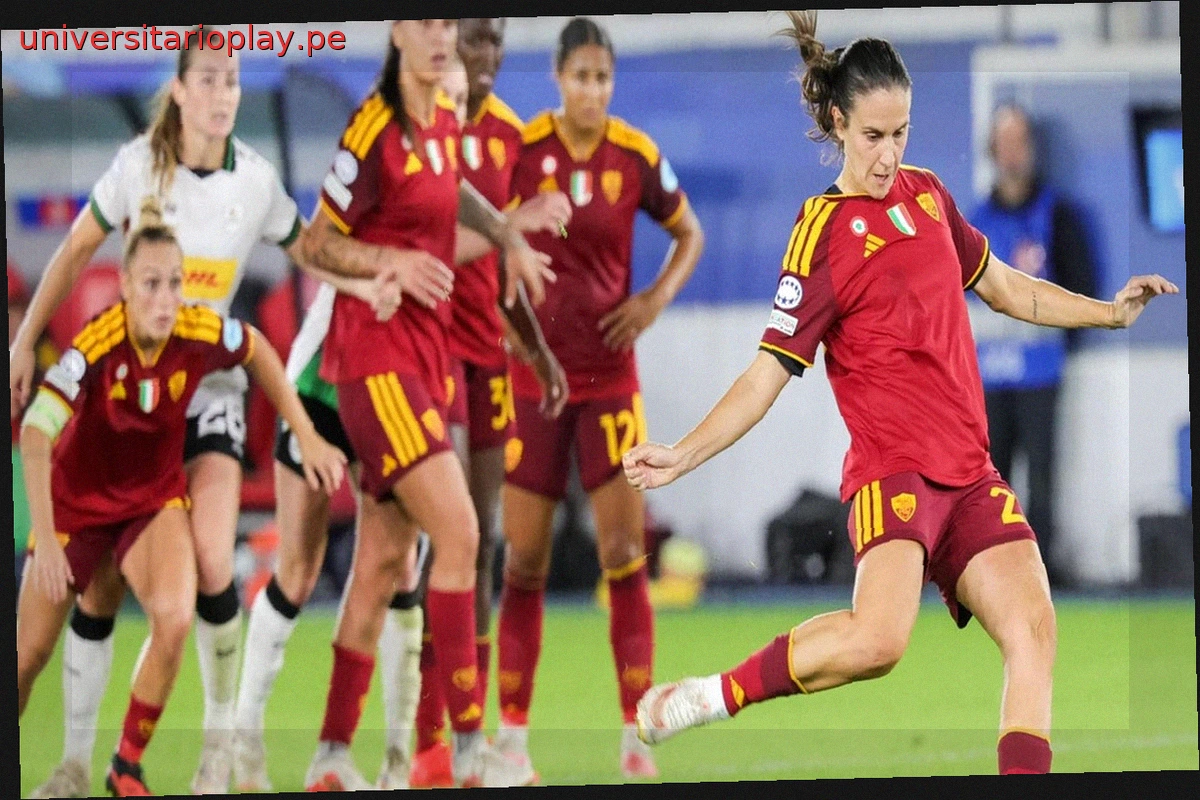 La Roma Femenino empata en su debut en la Champions League Femenina; Pandini falla un penalti al final