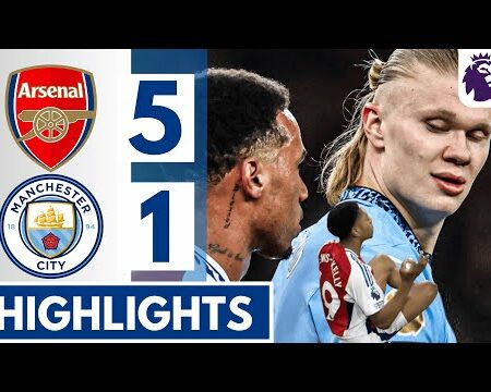 Arsenal humilla al Manchester City: Una nueva era comienza con victoria dominante de 5-1