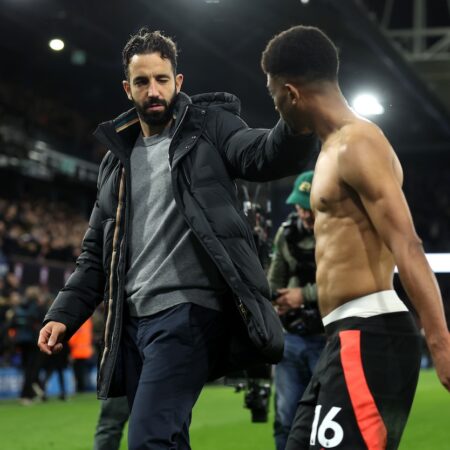 Manchester United en crisis: Ruben Amorim lo considera el peor equipo de su historia