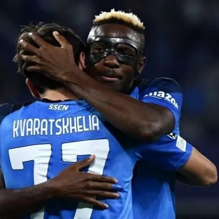 Conte critica la falta de reemplazo para Kvaratskhelia mientras Saint-Maximin se acerca al Napoli