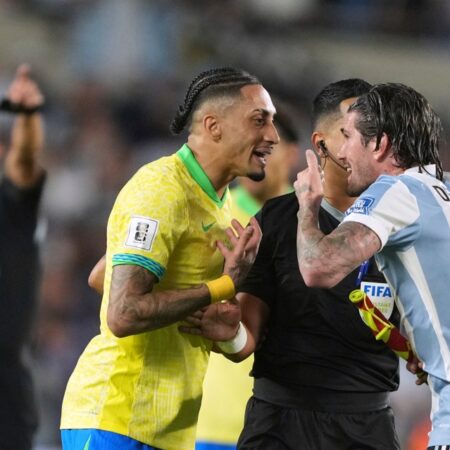 Argentina no Olvida a Lautaro en la Noche del 4-1 contra Brasil: Homenajes de Enzo y Julián