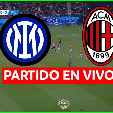 Victoria Clara del Milan en el Derby de Coppa Italia