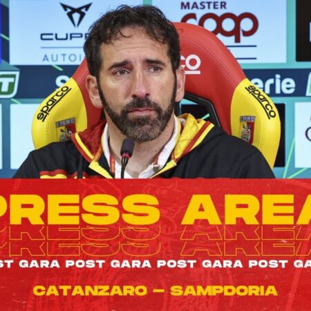 Catanzaro, Caserta: «Orgulloso de los chicos, hemos hecho algo sensacional»