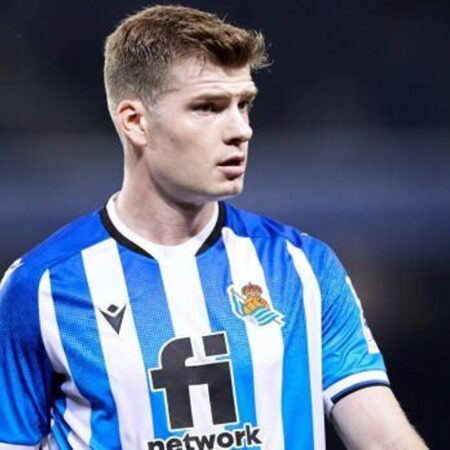 ¡Alexander Sorloth, póker histórico! Cuatro goles en 30 minutos aplastan a la Real Sociedad