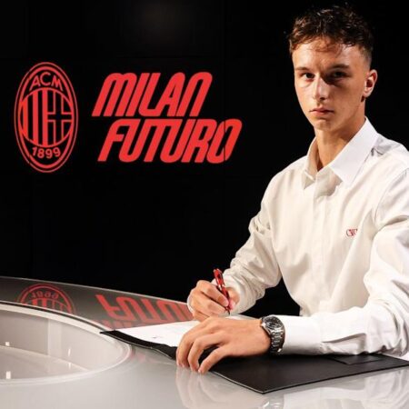 Matteo Pittarella firma contrato profesional con el AC Milan y se une al Milan Futuro