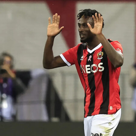 Evann Guessand Out for OGC Nice Ahead of Champions League Play-off