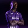 Fiorentina, Kean: «Es un momento desafortunado, pero cabeza alta y confianza en nosotros mismos»