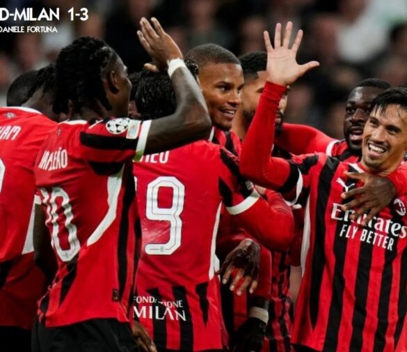 El Milan, el peor equipo de Europa en penaltis fallados en 2024