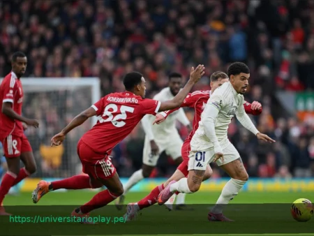Liverpool Consigue Agónica Victoria 1-0 ante Nottingham Forest con Gol de Mac Allister en el Descuento