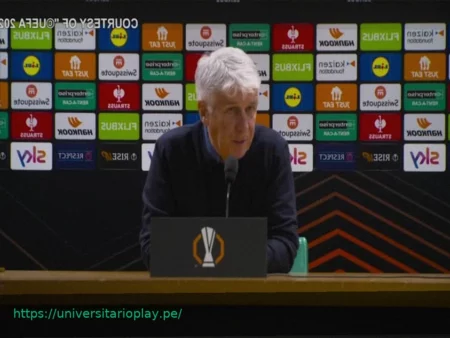 Gasperini: «Se vio lo mejor y lo peor de la Roma. Y sobre los silbidos de la grada…»