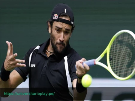 Berrettini se Despide de Miami: Eliminado en Tercera Ronda por Vacherot en Sets Corridos