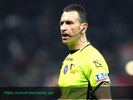 Árbitro Confirmado para el Derby Milan vs. Inter en la Serie A
