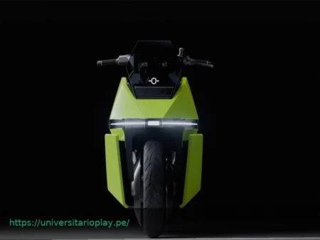 La revolucionaria motocicleta eléctrica Omo X de Omoway Technology debuta en mayo