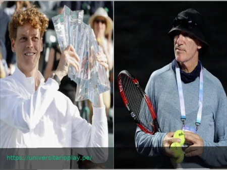 Gilbert elogia a Sinner: «Sin duda, Jannik es una mezcla de dos leyendas del tenis»