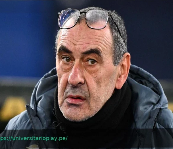 Lazio, Sarri: «Ahora no sé por qué me quedé»