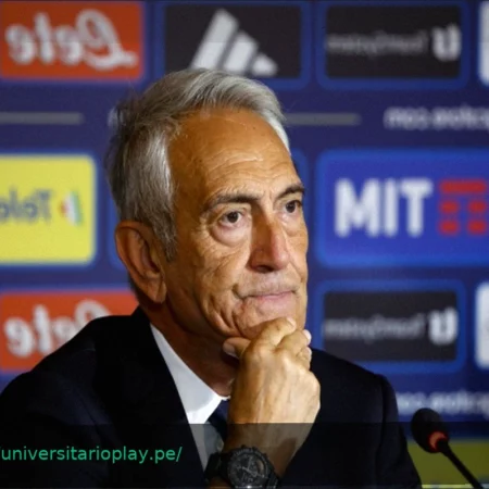 Gravina: «Alarma moderada por Tonali. Que el país nos impulse hacia el Mundial, incluso nadando»