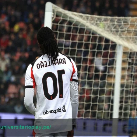 ¿Es Leao el Problema como Delantero Centro del Milan? La Razón por la que Allegri Evita el Tridente