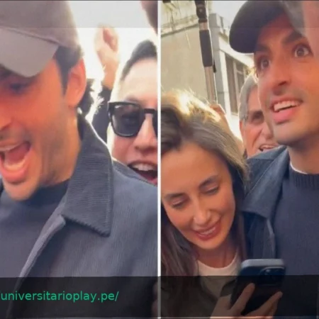 Carlos Sainz Eufórico por Pogacar: La Vibrante Celebración del Piloto en Sanremo