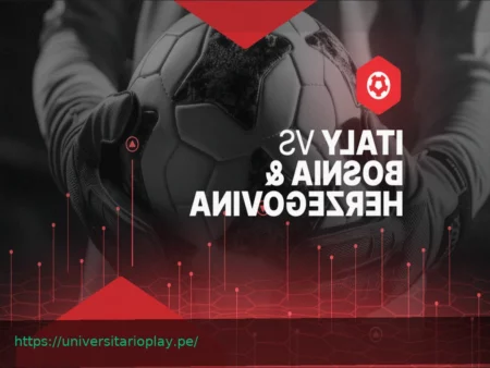 Análisis y Pronósticos: Bosnia y Herzegovina vs Italia – Repesca Mundialista