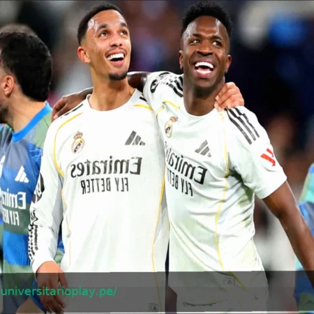 Liga: El Real Madrid supera al Atlético con un doblete de Vinicius Jr.