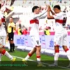 Dúo Undav-Leweling Impulsa los Sueños de Champions del Stuttgart Frente al Wolfsburg