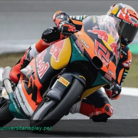 Uriarte Domina los Primeros Entrenamientos Libres de Moto3 Bajo la Lluvia Brasileña