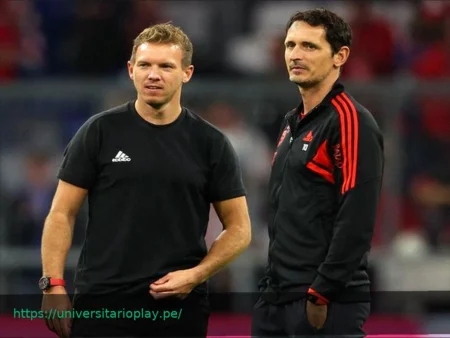 Julian Nagelsmann comenta sobre los jugadores del Eintracht Frankfurt y la salida de Dino Toppmöller