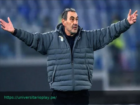 Lazio: Dos años de la dimisión de Sarri, de la hora más oscura al regreso