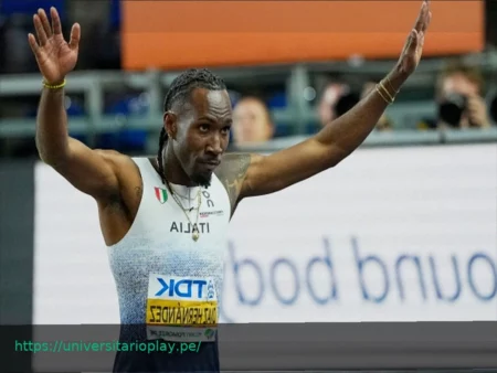 Andy Diaz: «Hoy no se suponía que estuviera aquí, y sin embargo… Ahora quiero el récord mundial, quizás en Italia»