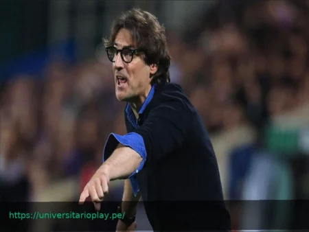 Vanoli: «Orgulloso del equipo. Podemos llevar a la Fiorentina de nuevo a lo más alto»