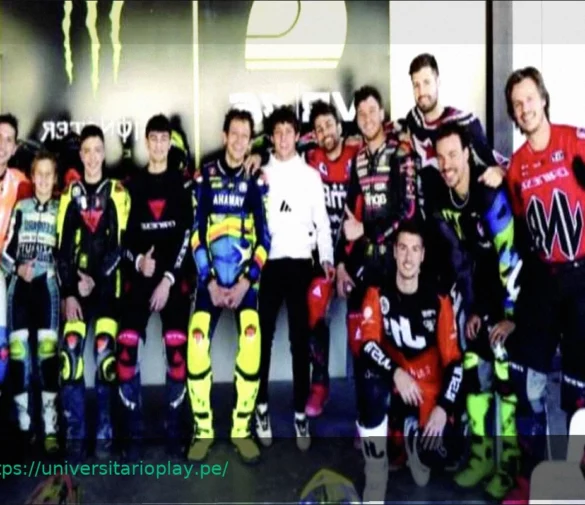 Emocionante Reunión en Tavullia: Bezzecchi y Kimi Antonelli con Valentino Rossi