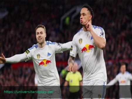 El Leeds se salva con un golazo de Okafor en Old Trafford ante el Manchester United