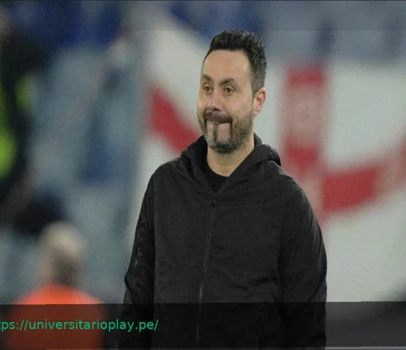 De Zerbi ilusionado por su debut con el Tottenham: "Me lancé de lleno, pero no tengo varita mágica"