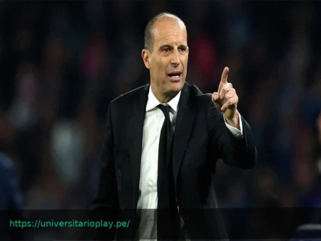 Allegri (Milan) Abandona la Carrera por el Scudetto: Foco en la Champions League