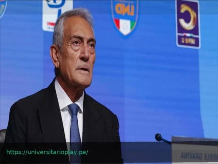 Gravina annuncia le dimissioni dalla FIGC: «Una scelta convinta e meditata»