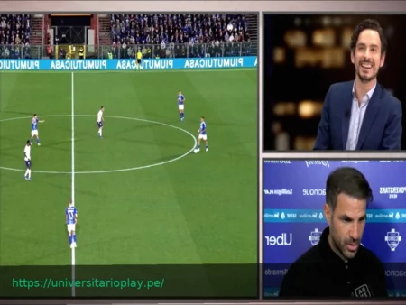 Cesc Fábregas, un toque de humor tras el partido: "No te voy a contar la táctica"