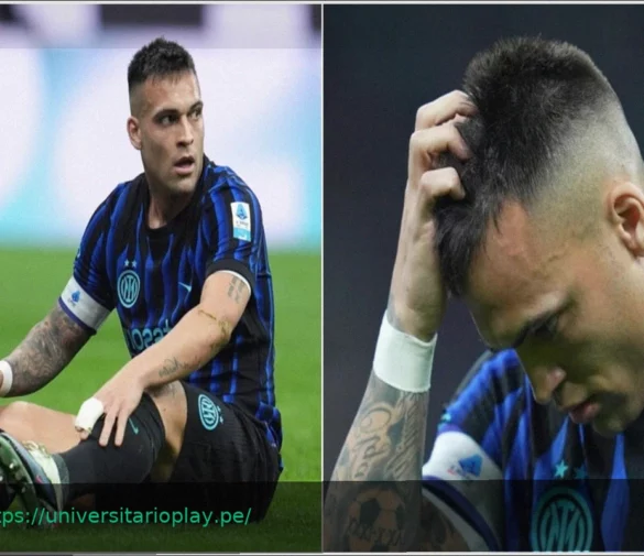 Lautaro Martínez se Lesiona y se Pierde el Como-Inter