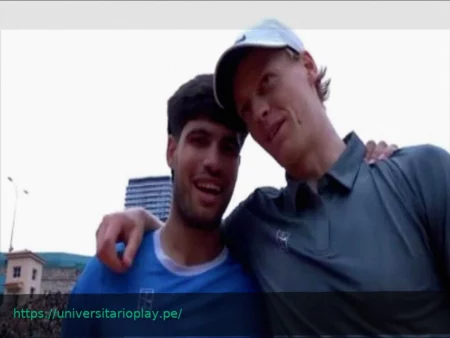 La frase de Alcaraz a Sinner tras la final de Montecarlo: «Cemento, hierba, tierra, la próxima vez…»