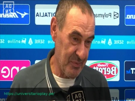 Sarri elogia Motta: "Un ragazzo di livello, ma deve restare con i piedi per terra". Poi risponde sul Napoli