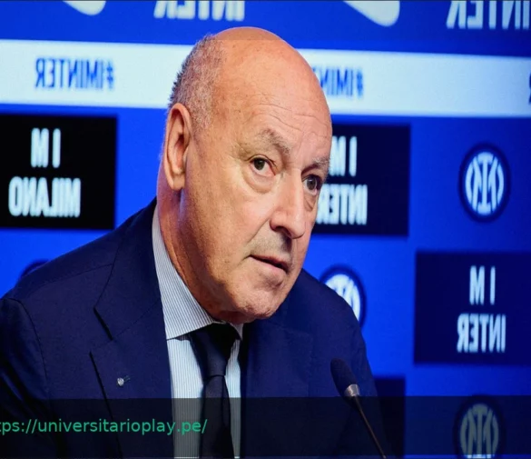 Marotta y el mercado del Inter: «Gimnasio? El Atalanta lo tiene bien guardado». Luego sobre la renovación de Chivu dice…
