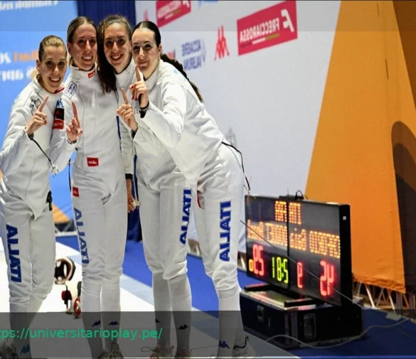 Italia d’Oro nella Spada Femminile U23: Battuta la Francia. Argento Pregiato per i Fiurettisti.