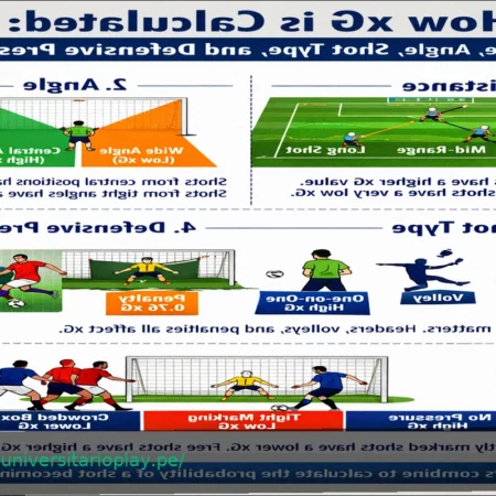 Cómo se Calcula el xG: Distancia, Ángulo, Tipo de Disparo y Presión Defensiva