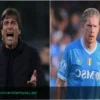 Napoli: Conte, más realista que el rey De Bruyne