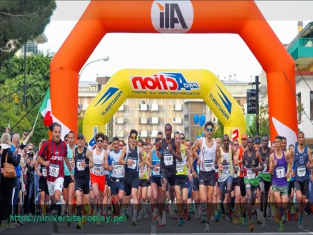 Los keniatas Kipkurui Mutai y Nyabochoa Nyaboke triunfan en la Media Maratón ‘Bajo la Luna’ de Jesolo
