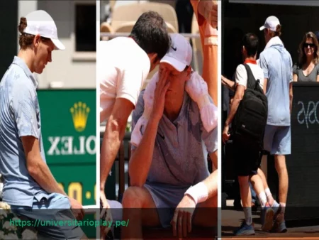 Jannik Sinner si sente male al Roland Garros: «Devo vomitare»